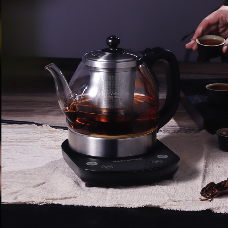 Meritocratic health pot Home Multi-functional cooking teapot Home office Intelligent thermostatic glass cooking tea integrated