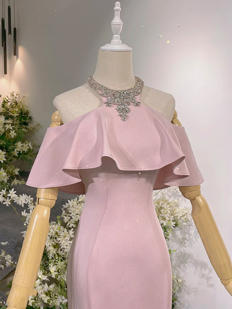 Fuchsia advanced evening dress,  Fuchsia advanced evening dress,