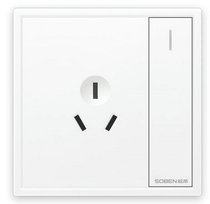 Matsumoto single control with opening three-inserts 16A with switch panel white grey gold B5 16C