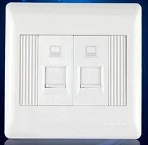 Matsumoto SOBEN dual computer information socket dual port eight-core computer panel C8U02