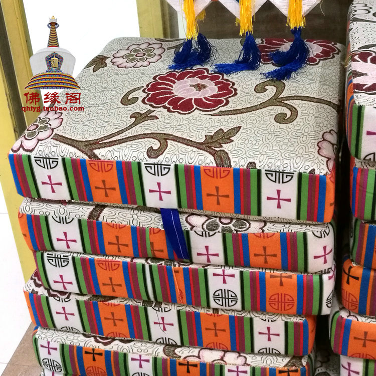 Tibetan Buddhism Cushion Lama Cushion Cushion Bed Mattress Tibetan Blanket Cushion Cushion Sponge Cushion