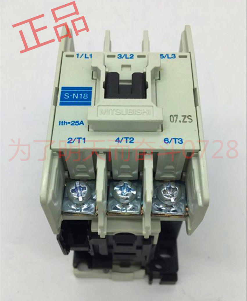 Mitsubishi S-N18 series AC contactor AC220V 380V 110V silver dot