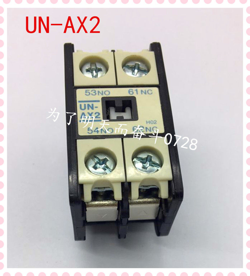 Mitsubishi Auxiliary Contact UN-AX2 One Open and Close Auxiliary Contact