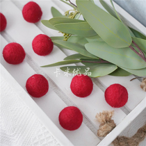 Wool Belt wool webbing color wool felt Korean version of jewelry floral material Christmas tree bow DIY accessories