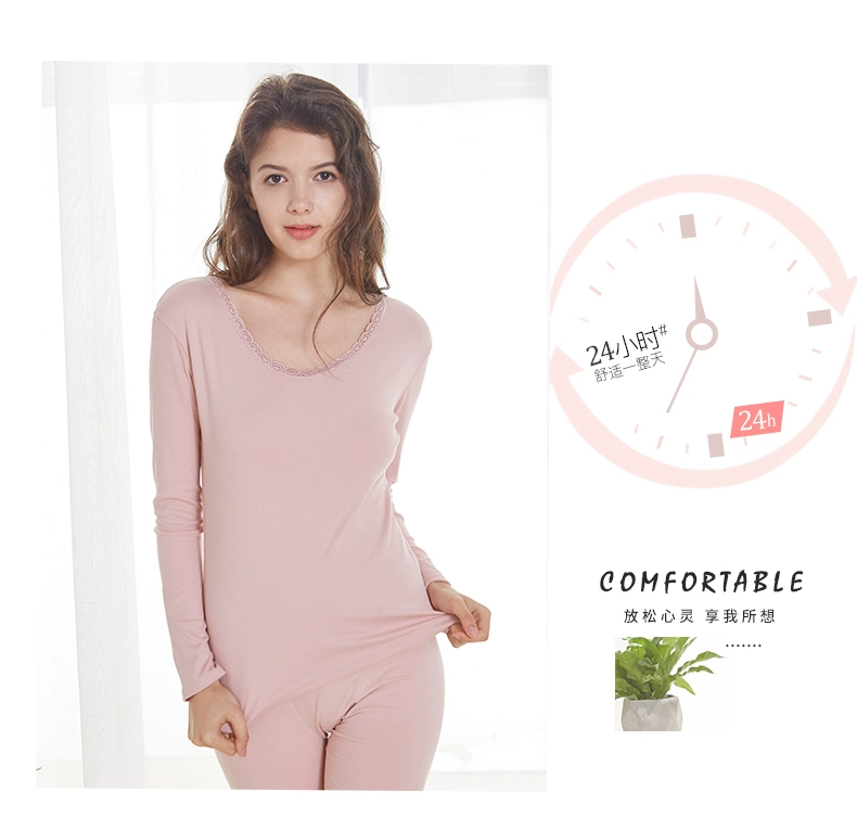 Quần áo mùa thu XL cho phụ nữ mặc áo sơ mi cotton đơn 200 kg nữ bó sát nhiệt đồ lót cotton mỏng áo lót mặc vest nam