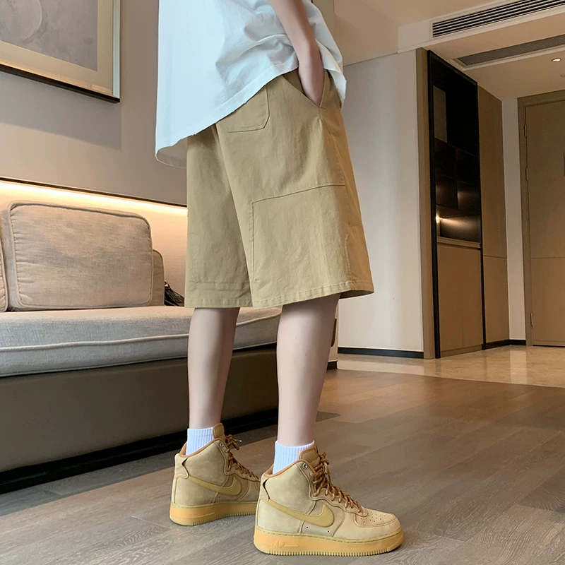 Шорты мужские тонкие спортивные бадминтонные (?) khaki beach trousers