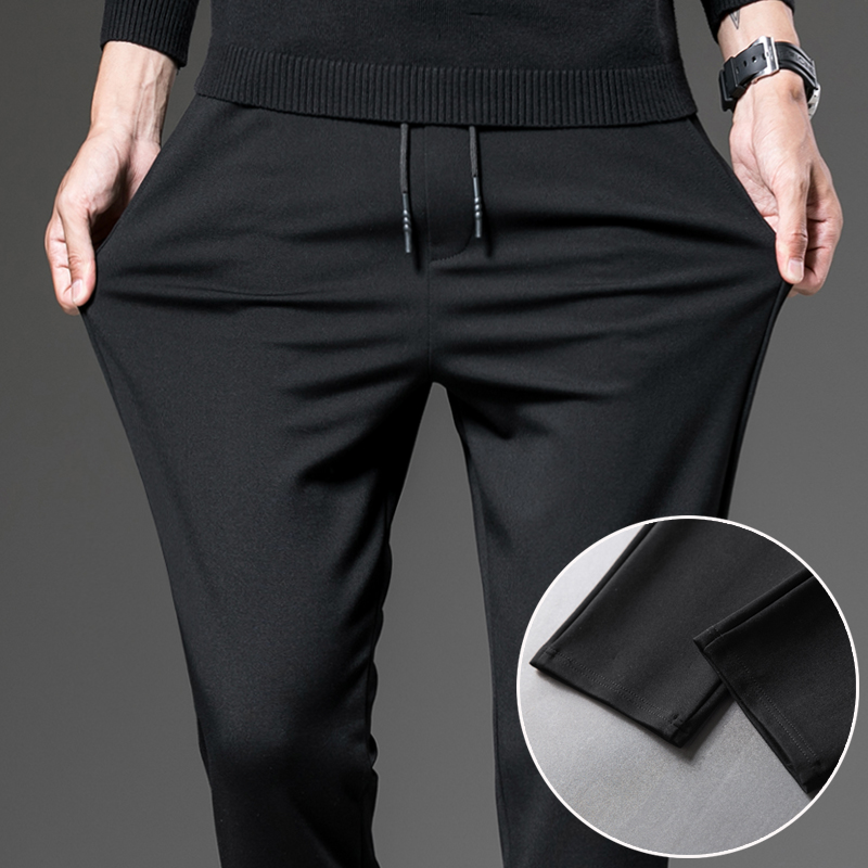 Men's autumn sports pants slim pants men's trend Korean version 2019 new casual pants small feet trousers straight