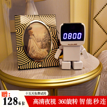 Wireless remote monitoring camera Home mobile phone night vision wifi plug-free battery device set HD miniature head