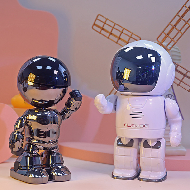 Wireless WiFi mobile phone remote home surveillance camera lens HD night vision wide-angle robot color camera