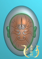 Figures facial makeup ovals fine carvings reliefs jade carvings JDP