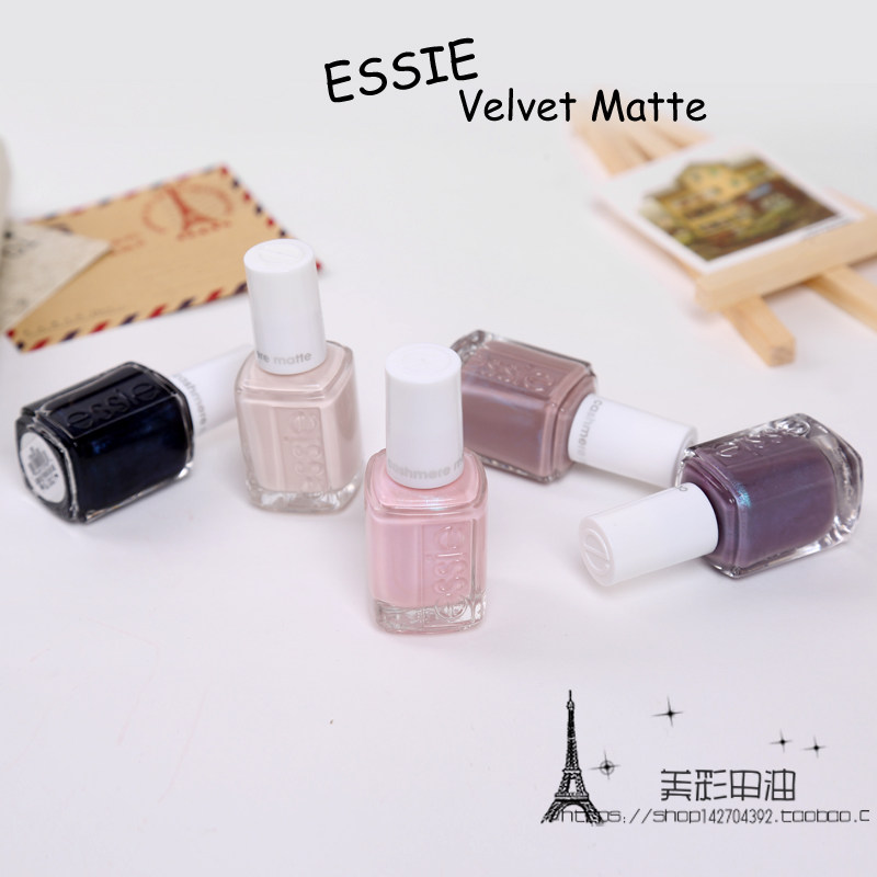 Clear Cabin Original Dress American ESSIE Nude Color Nail Polish Velvet Frosted Series Nontoxic Persistent