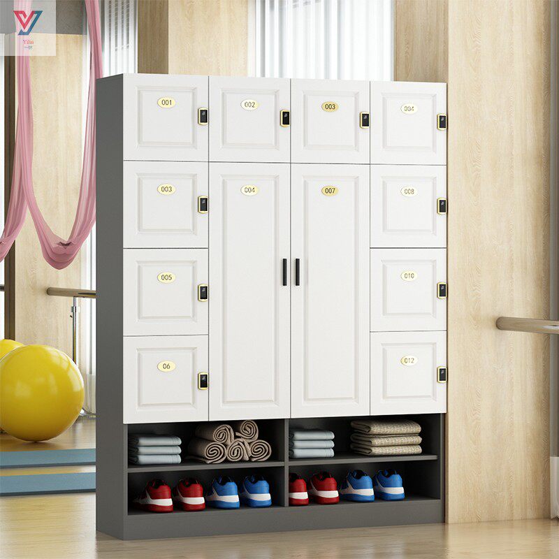 Beauty Hair Store Lockers Yoga Gallery Gym Gym Fitness room Dressers Beauty Salon Beauty Salon store Closet Staff Cabinet hanging clothes