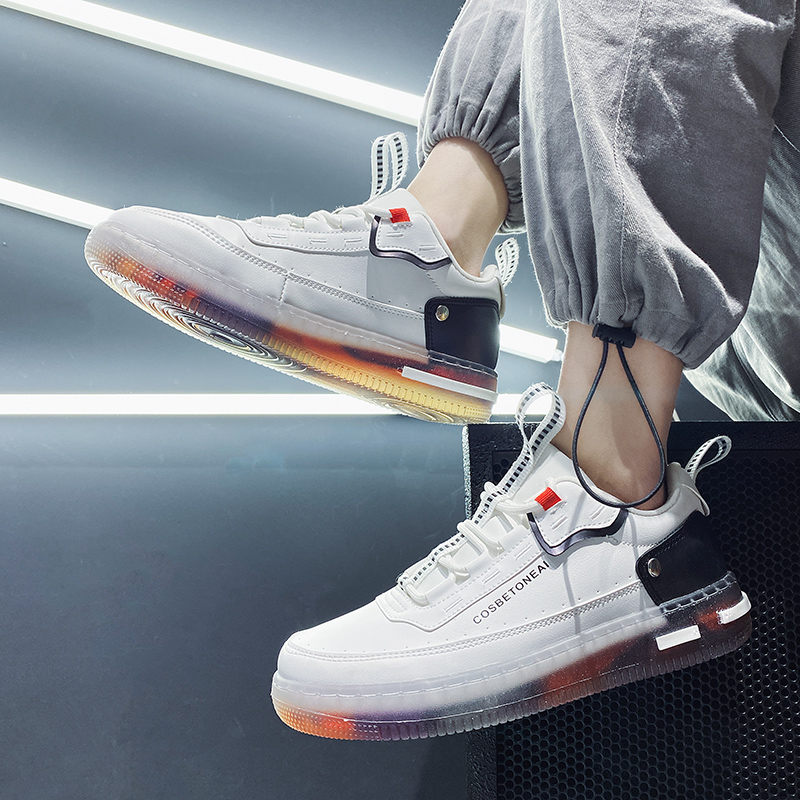 aj men's shoes 2022 new summer breathable sports shoes jelly bottom Air Force No. 1 Putian casual small white tide shoes