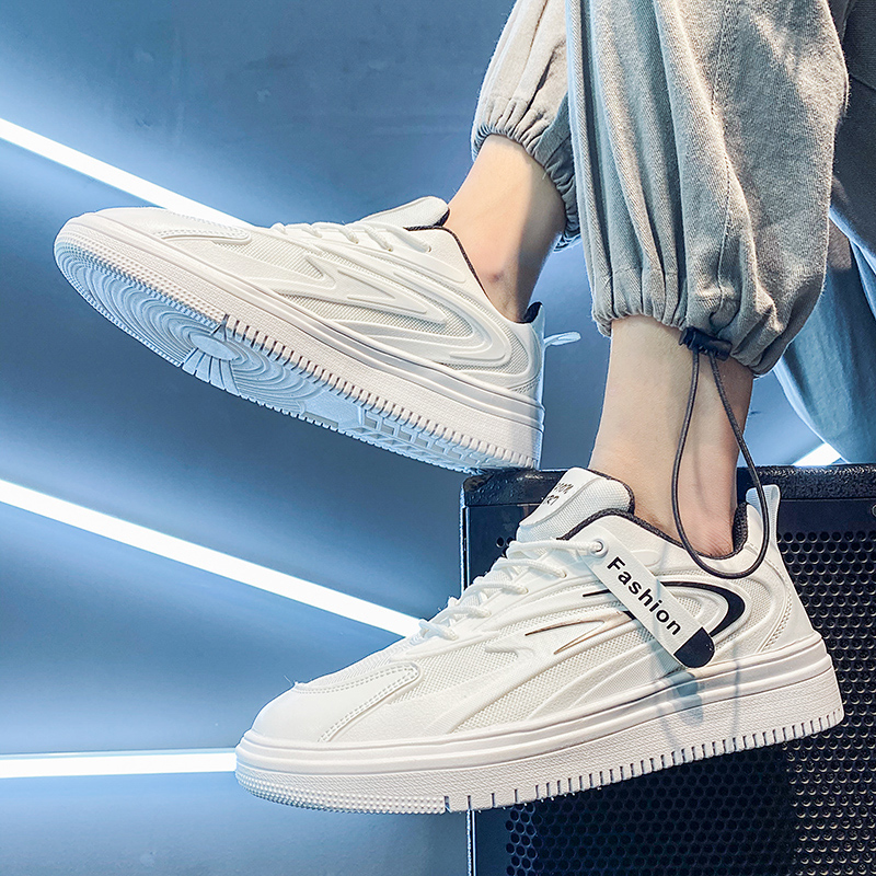 Men's shoes 2022 new autumn casual sneakers men's sports all-match trend student white shoes men's trendy shoes
