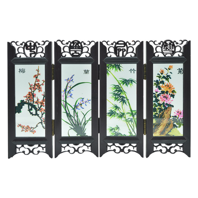 Small screen ornaments Chinese style characteristic handicraft gifts go abroad to send foreign souvenirs foreign affairs study abroad gifts