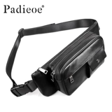 Мужская нагрудная сумка, спортивная поясная сумка для отдыха, сумка на одно плечо, из натуральной кожи