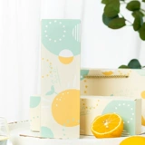 Подарочная коробка, со снежинками