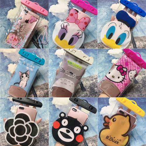 Большой плавательный аксессуар, водонепроницаемый мобильный телефон, дайвинг, сенсорный экран