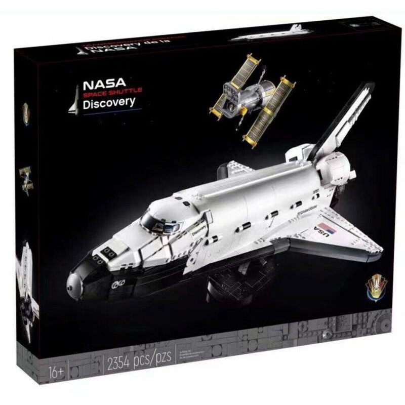 Chinese Building Blocks Creative Nasa Space Shuttle Discovery Spacecraft 10283 Kidsren's Assembly Toy Gift