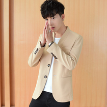 New mens suit Korean fashion casual mens singles West slim jacket 2020 Autumn Spring and Autumn handsome small suit