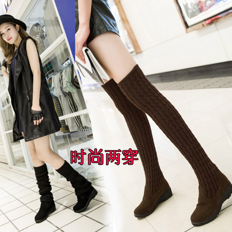 women wearing thigh high boots