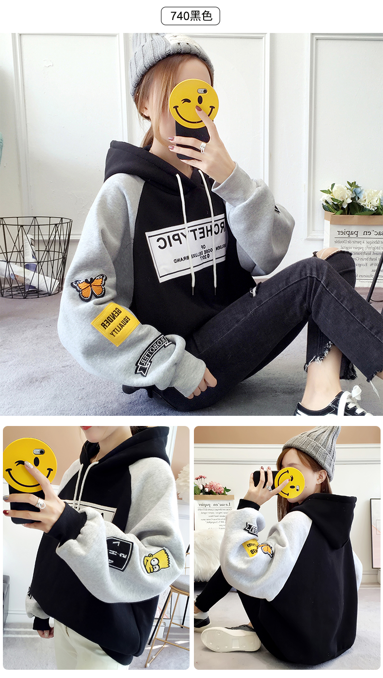 Sweatshirt femme en Coton - Ref 3217054 Image 13