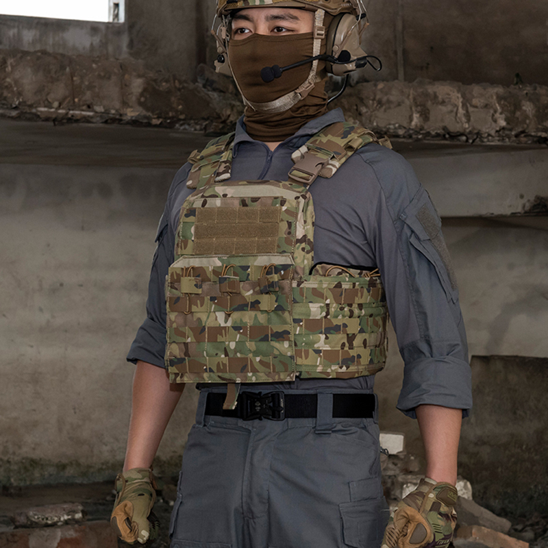 Idogear Little Steel Scorpion Cpc Tactical Heavy Armor Vest Military Enthusiast Outdoor Heavy Equipment Quick Release Modular Protective Vest