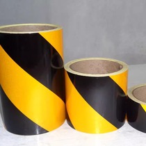 Marine black and yellow reflective tape tiger skin warning tape marine pattern reflective tape tiger skin tape marine reflective tape