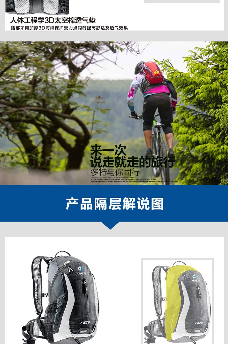 Sacoche pour vélo mixte DEUTER - Ref 2225686 Image 17