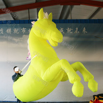 Real Estate Mall Promotional Event Touring Backpack Props Stage Prop Inflatable Horse Models