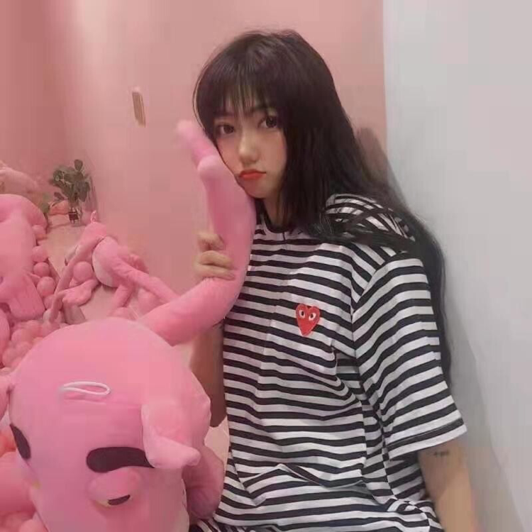 Black And White Striped Short Sleeve T Shirt Woman 2022 Summer New Japanese Tide Sign Pure Cotton Large Size Loose Half Sleeve Blouse