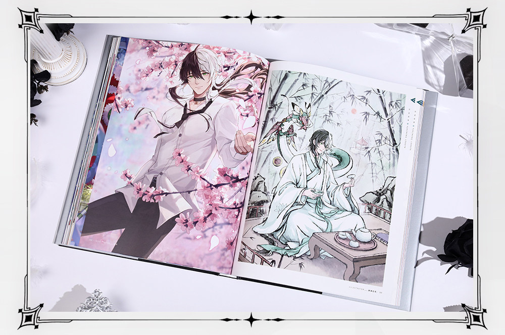 Прочие аниме реквезиты 【bilibili】定金 bilibiligoods 《vsinger 纪念插画集 .vol1》