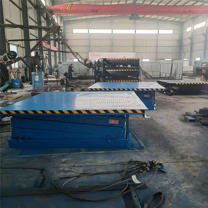 Electric conveyor customized hydraulic scissor lift fork lift fixed chain platform Easy aerial work