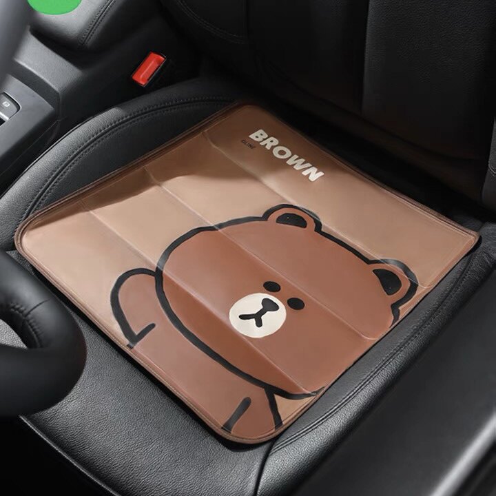 Car ice pad breathable refrigeration cartoon summer student cooling pad office four seasons universal seat cushion