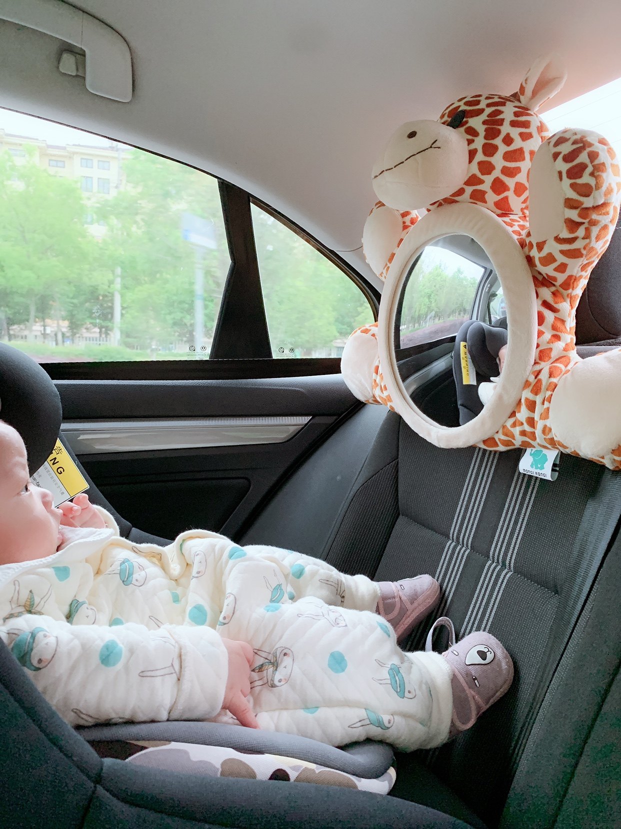 South Korea car baby safety seat rear mirror Child observation mirror Baby reverse basket view rear mirror