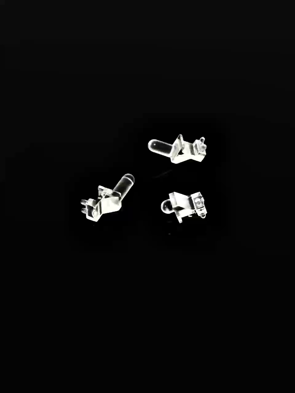 LED灯珠不够亮？3mm圆头直角导光柱SLP3-150-100-R，拯救你的指示灯设计情况