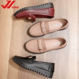 Обувь для матери, нескользящие туфли для кожаной обуви, для среднего возраста, мягкая подошва