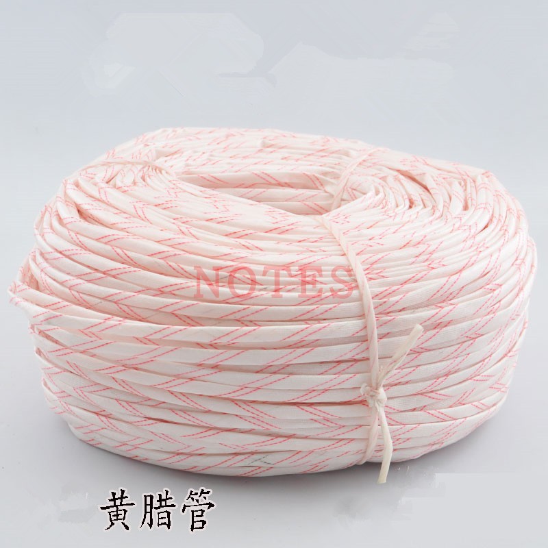 黄腊管 整卷黄蜡管 玻璃纤维套管 绝缘套管 高温管1MM-50MM 包邮