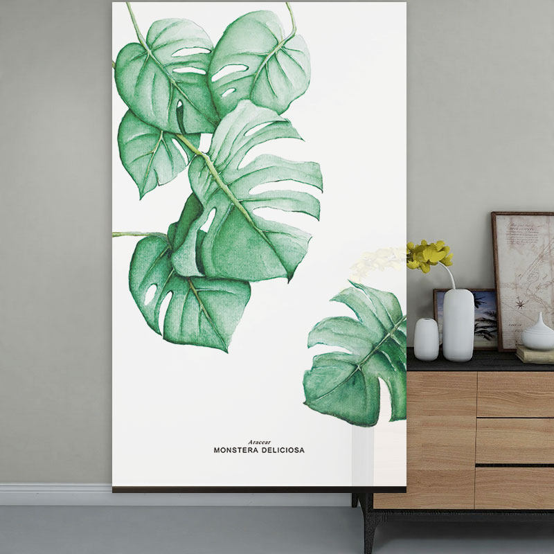 Translucent partition roller blind soft partition soft screen lifting roller blind air-conditioning curtain Fengshui partition small fresh Nordic