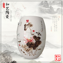 San Fei Live Porcelain Energy Health Cylinder Negative Ion Steam - Bottle household ceramic five - line Bama Acupuncture manufacturer