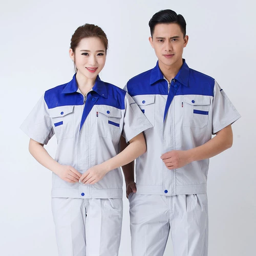 Летний тонкий комбинезон для работы, делается под заказ, короткий рукав