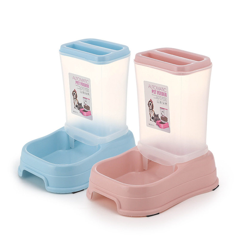 Pet Kitty Automatic Feeder Feeding Cat Puppies Feeding Cat Food Cat Food Machine Self Feeding Dog Food Basin Sloth Cat Basin