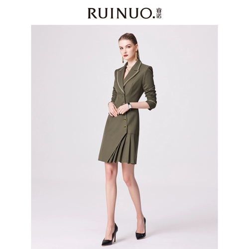 Классический костюм, приталенное платье, модный комплект, в британском стиле, изысканный стиль