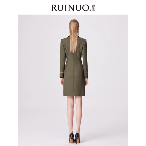 Классический костюм, приталенное платье, модный комплект, в британском стиле, изысканный стиль