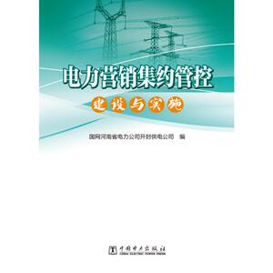 电力营销集约管控建设与实施 田珂,郑慧娟 著 水利电力 专业科技 中国电力出版社 9787519851019