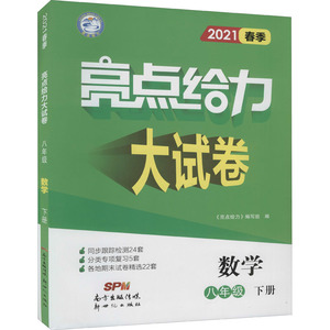 亮点给力大试卷 数学 8年级 下册 2021：《亮点给力》编写组 编 初中数学单元测试 文教 新世纪出版社