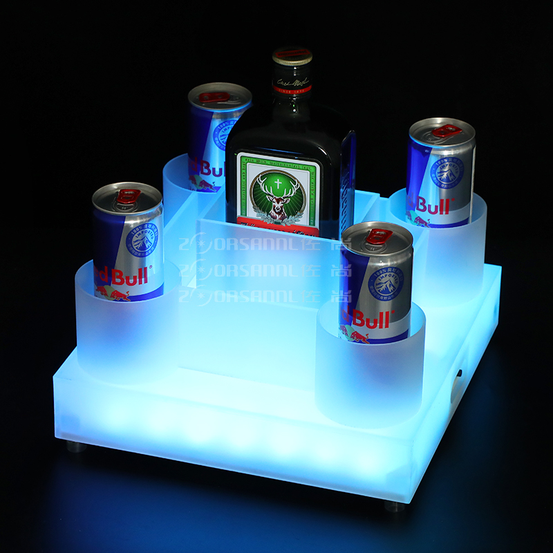 Zushannog Deer Head Foreign Wine Shining Base Bar Nightfield Red Bull wine Wine Rack Nog Wine Holder Foreign Wine Rack