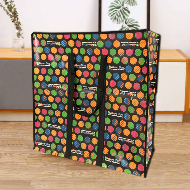 Thickened Moving Luggage Bag Oversized Capacity Cashier Bag Cotton Quilts Bag-Coated Waterproof Luggage Bag