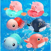 Douyin same Children Baby bath toy girl boy children play water bathroom turtle baby toy TT