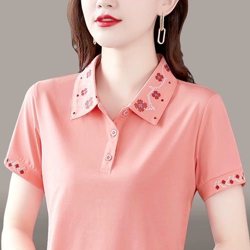 Летняя футболка polo, хлопковая модная футболка с коротким рукавом, коллекция 2022